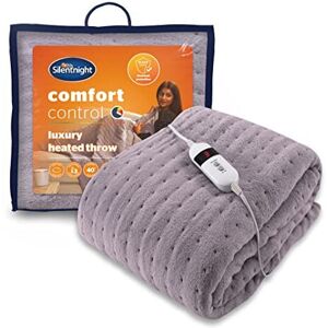 Silentnight Comfort Control Heated Throw - Fleece Heating Overblanket Electric Heated Throw Silentnight Comfort Control Heated Throw - Fleece Heating Overblanket Electric Heated Throw