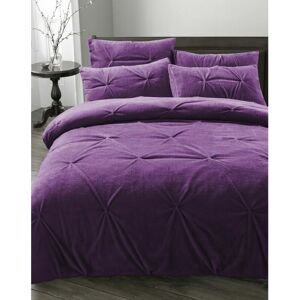 Bluemoon Bedding (King) Teddy Bear Fleece Duvet Cover Set Madison Pinch Pleat Cozy Warm Fleece Be Bluemoon Bedding (King) Teddy Bear Fleece Duvet Cover Set Madison Pinch Pleat Cozy Warm Fleece Be