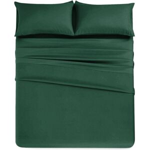 Yorkshire Bedding (Emerald Green, Double (137 x 190 cm)) Extra Deep 25cm Fitted Sheet Bed Sheets S Yorkshire Bedding (Emerald Green, Double (137 x 190 cm)) Extra Deep 25cm Fitted Sheet Bed Sheets S