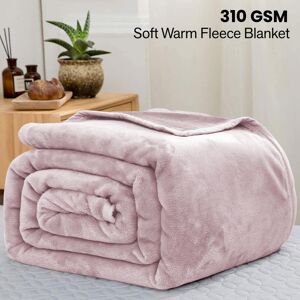 ASPIRE HOMEWARE (King, Pink Blanket) Fleece Blankets Throw Thick Warm Super Soft Bed Sofa Travel ASPIRE HOMEWARE (King, Pink Blanket) Fleece Blankets Throw Thick Warm Super Soft Bed Sofa Travel