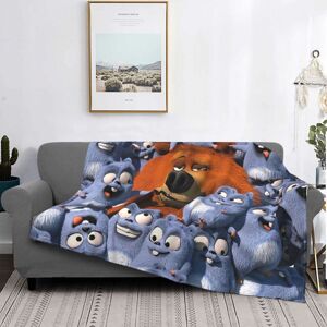 Unbranded Grizzy And The Lemmings Blanket Fleece Autumn/Winter Comedy Anime Soft Throw Bla Unbranded Grizzy And The Lemmings Blanket Fleece Autumn/Winter Comedy Anime Soft Throw Bla