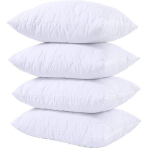 ASPIRE HOMEWARE (Quilted Pillow x4) Luxury Firm Pillows Soft Bed Neck Pillow 4-Pack ASPIRE HOMEWARE (Quilted Pillow x4) Luxury Firm Pillows Soft Bed Neck Pillow 4-Pack