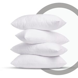 ASPIRE HOMEWARE (Plain White Pillowcase x4) Luxury Firm Pillows Soft Bed Neck Pillow 4-Pack ASPIRE HOMEWARE (Plain White Pillowcase x4) Luxury Firm Pillows Soft Bed Neck Pillow 4-Pack