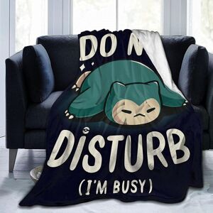KEROTA (200CM X 150CM) Snorlax Fleece Blanket UltraSoft Micro Blankets for Couch Bed Or KEROTA (200CM X 150CM) Snorlax Fleece Blanket UltraSoft Micro Blankets for Couch Bed Or