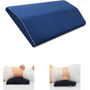 Unbranded Lumbar Wedge Pillow - Orthopedic Memory Foam Bed Pillow for Back Support, Ideal Unbranded Lumbar Wedge Pillow - Orthopedic Memory Foam Bed Pillow for Back Support, Ideal