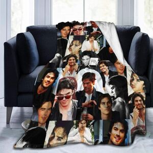 KEROTA (125CM X 100CM) Damon Salvatore Ian Somerhalder Blankets Throws Plush Fuzzy Soft KEROTA (125CM X 100CM) Damon Salvatore Ian Somerhalder Blankets Throws Plush Fuzzy Soft