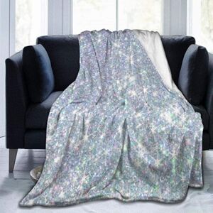 KEROTA (150CM X 125CM) Soft Blanket Sparkly Sequin Throw Blanket Warm and Fluffy Single KEROTA (150CM X 125CM) Soft Blanket Sparkly Sequin Throw Blanket Warm and Fluffy Single