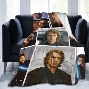 KEROTA (150CM X 125CM) Anakin Role Skywalker Throw Blanket Ultra Soft Flannel Fleece Li KEROTA (150CM X 125CM) Anakin Role Skywalker Throw Blanket Ultra Soft Flannel Fleece Li