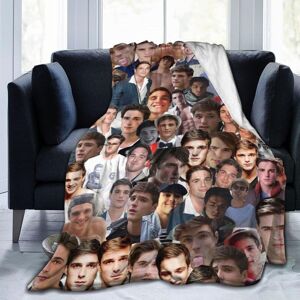 KEROTA (125CM X 100CM) Jacob Elordi Fleece Throw Blanket, Ultra Soft Cozy Luxury Fuzzy KEROTA (125CM X 100CM) Jacob Elordi Fleece Throw Blanket, Ultra Soft Cozy Luxury Fuzzy