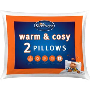 Silentnight Warm And Cosy Pillow - 2 Pack Silentnight Warm And Cosy Pillow - 2 Pack