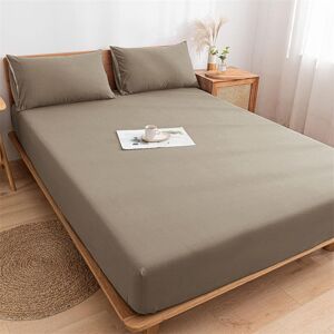 Imperial Rooms (Beige Fitted Sheet) King Size Fitted Sheets Extra Deep Bed Sheet 25cm Imperial Rooms (Beige Fitted Sheet) King Size Fitted Sheets Extra Deep Bed Sheet 25cm