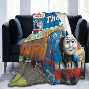 KEROTA (125CM X 100CM) Thomas And Friends Throws Blanket, Soft Comfy Fluffy Cozy Fleece KEROTA (125CM X 100CM) Thomas And Friends Throws Blanket, Soft Comfy Fluffy Cozy Fleece