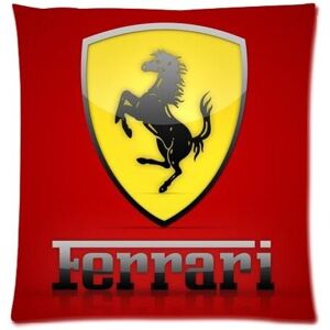 KEROTA Ferrari S Prancing Horse Pillowcases Custom Pillow Case Cushion Cover 18 X 18 In KEROTA Ferrari S Prancing Horse Pillowcases Custom Pillow Case Cushion Cover 18 X 18 In