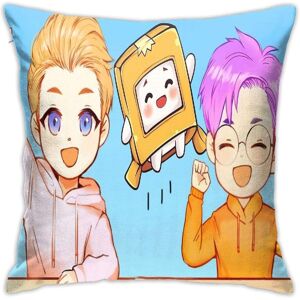 KEROTA Soft and Comfortable Lanky-Box Cute Pillow Case Cushion Silk Pillowcase Home Th KEROTA Soft and Comfortable Lanky-Box Cute Pillow Case Cushion Silk Pillowcase Home Th