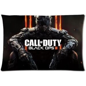KEROTA Custom Call Of Duty Rectangle Standard Size Zippered Bedding Set Pillow Case 20* KEROTA Custom Call Of Duty Rectangle Standard Size Zippered Bedding Set Pillow Case 20*