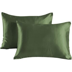 Palauan (light green, CK: 51*102cm(one-piece)) Silk Pillowcase Solid Double Sided Satin Palauan (light green, CK: 51*102cm(one-piece)) Silk Pillowcase Solid Double Sided Satin