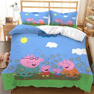 Unbranded (2, Double(200x200cm)) Peppa Pig UK Size Sheets Three Piece Four Piece Single an Unbranded (2, Double(200x200cm)) Peppa Pig UK Size Sheets Three Piece Four Piece Single an