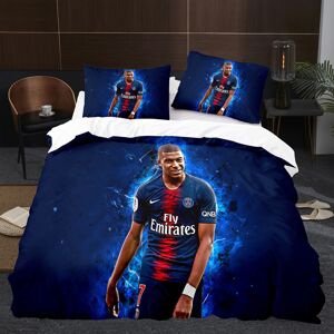 Unbranded (10, Single(135x200cm)) Messi football digital print 3d duvet cover sheet set th Unbranded (10, Single(135x200cm)) Messi football digital print 3d duvet cover sheet set th