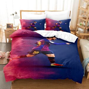 Unbranded (13, King(220x240cm)) Messi football digital print 3d duvet cover sheet set thre Unbranded (13, King(220x240cm)) Messi football digital print 3d duvet cover sheet set thre