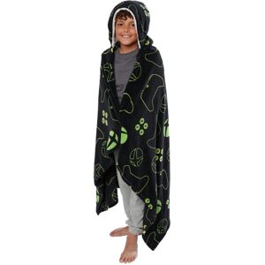 Xbox Super Soft Fleece Hooded Blanket - Officially Licensed, 100x150 cm, Machine Xbox Super Soft Fleece Hooded Blanket - Officially Licensed, 100x150 cm, Machine