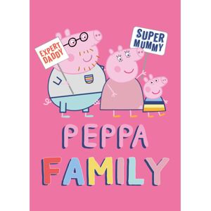 Peppa Pig Fleece Throw Blanket 100 x 140 cm Family Mum and Dad Peppa Pig Fleece Throw Blanket 100 x 140 cm Family Mum and Dad