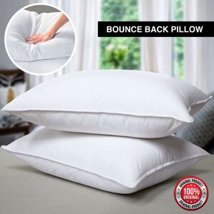 Moonlight Bedding Limited (BOUNCE BACK PILLOWS x2) Luxury Pillows Pair Super Soft Memory Foam Pillows Moonlight Bedding Limited (BOUNCE BACK PILLOWS x2) Luxury Pillows Pair Super Soft Memory Foam Pillows