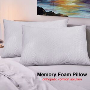 Moonlight Bedding Limited (Memory Foam Pillow X 1) Luxury Pillows Pair Super Soft Memory Foam Pillows Moonlight Bedding Limited (Memory Foam Pillow X 1) Luxury Pillows Pair Super Soft Memory Foam Pillows