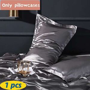 Unbranded (Grey) Pure Mulberry Silk Pillowcase Antiwrinkle Bed Soft Pillow Cases Covers Unbranded (Grey) Pure Mulberry Silk Pillowcase Antiwrinkle Bed Soft Pillow Cases Covers