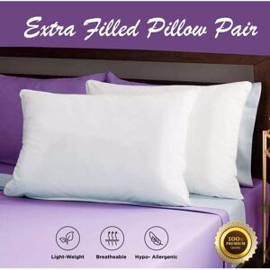 SUPREME BEDDING LTD (FIRM DELUXE) Soft Luxury Pillows Stripe Quilted Bed Pillow UK SUPREME BEDDING LTD (FIRM DELUXE) Soft Luxury Pillows Stripe Quilted Bed Pillow UK