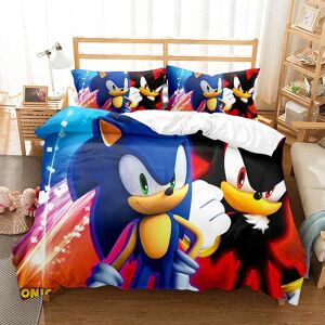 Unbranded (2, Double(200x200cm)) sonic Bedding Single Double King Duvet Cover UK Unbranded (2, Double(200x200cm)) sonic Bedding Single Double King Duvet Cover UK