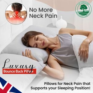 Yorkshire Bedding (Bounce Back Pillow Pair) Stripe Memory Foam Pillows Pack of 2 Pillows & Pillowc Yorkshire Bedding (Bounce Back Pillow Pair) Stripe Memory Foam Pillows Pack of 2 Pillows & Pillowc