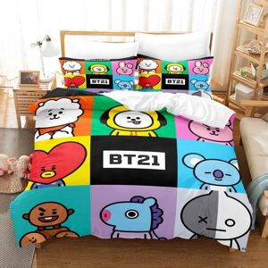 Unbranded (BT21, 2pcs135x200cm) BT21 Bedding Set Single Twin Full Queen King Size Bed Set Unbranded (BT21, 2pcs135x200cm) BT21 Bedding Set Single Twin Full Queen King Size Bed Set