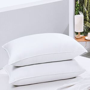 SUPREME BEDDING LTD (FIRM DELUXE PILLOW - 2 PIECES) Luxury Soft Pillow for Sleeping Neck Bed Pillows SUPREME BEDDING LTD (FIRM DELUXE PILLOW - 2 PIECES) Luxury Soft Pillow for Sleeping Neck Bed Pillows