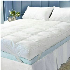 Yorkshire Homeware Ltd Double Microfiber Mattress Topper 4" Inch Deep 10cm Yorkshire Homeware Ltd Double Microfiber Mattress Topper 4" Inch Deep 10cm
