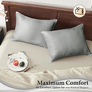 Moonlight Bedding Limited (GREY - DUVET COVER SET, PILLOWCASE PAIR (50X75 CM)) Moonlight Bedding Duvet Cov Moonlight Bedding Limited (GREY - DUVET COVER SET, PILLOWCASE PAIR (50X75 CM)) Moonlight Bedding Duvet Cov