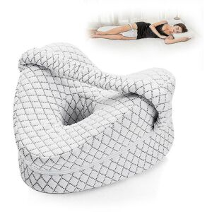 Unbranded (White with strap) Heart Shaped Orthopedic Sleeping Pillow For Legs Wedge Cushio Unbranded (White with strap) Heart Shaped Orthopedic Sleeping Pillow For Legs Wedge Cushio