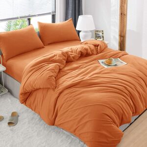 SHAH BEDDINGS LTD (Rust , King ) Luxury Reversible Duvet Covers Quilt Quilted Bedding Set SHAH BEDDINGS LTD (Rust , King ) Luxury Reversible Duvet Covers Quilt Quilted Bedding Set