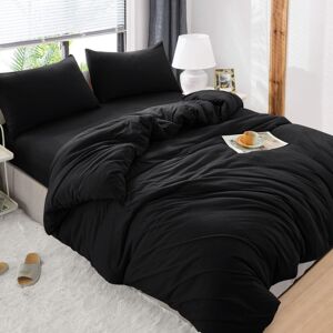SHAH BEDDINGS LTD (Black , King ) Luxury Reversible Duvet Covers Quilt Quilted Bedding Set SHAH BEDDINGS LTD (Black , King ) Luxury Reversible Duvet Covers Quilt Quilted Bedding Set
