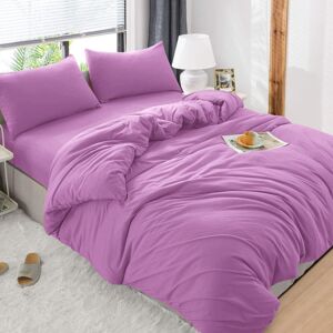 SHAH BEDDINGS LTD (Purple , Super King ) Luxury Reversible Duvet Covers Quilt Quilted Bedding Set SHAH BEDDINGS LTD (Purple , Super King ) Luxury Reversible Duvet Covers Quilt Quilted Bedding Set