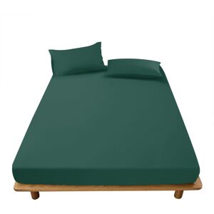 Yorkshire Bedding (Green Emerald, Single) Extra Deep 40cm Fitted Bed Sheets Poly Cotton Single Dou Yorkshire Bedding (Green Emerald, Single) Extra Deep 40cm Fitted Bed Sheets Poly Cotton Single Dou