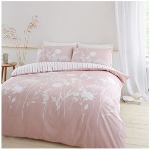 Catherine Lansfield Bedding Meadowsweet Floral Single Duvet Cover Set with Pillo Catherine Lansfield Bedding Meadowsweet Floral Single Duvet Cover Set with Pillo
