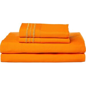 Unbranded (72" X 84") 4-Piece Bed Sheets Set 100% Organic Cotton Unbranded (72" X 84") 4-Piece Bed Sheets Set 100% Organic Cotton