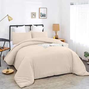 Imperial Rooms (Beige, Super King) Plain Duvet Cover Single Double King Bed Set Quilt Imperial Rooms (Beige, Super King) Plain Duvet Cover Single Double King Bed Set Quilt