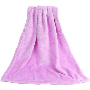 Unbranded (Purple, 50x70cm) Coral Fleece Blankets Super Soft Shaggy Universal Solid-color Unbranded (Purple, 50x70cm) Coral Fleece Blankets Super Soft Shaggy Universal Solid-color