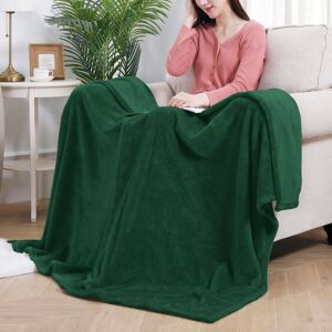 ASPIRE HOMEWARE (King, Green Emerald Blanket) Fleece Blankets Throw Thick Warm Super Soft Bed So ASPIRE HOMEWARE (King, Green Emerald Blanket) Fleece Blankets Throw Thick Warm Super Soft Bed So