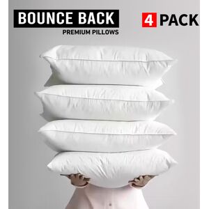 Moonlight Bedding Limited (Pack of 4) Soft Pillows Bounce Back Pillow Pair Pack of 2,4,6 Moonlight Bedding Limited (Pack of 4) Soft Pillows Bounce Back Pillow Pair Pack of 2,4,6
