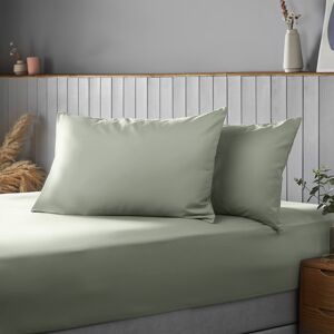 Silentnight Supersoft Collection Pillowcase Housewife Sage Green Silentnight Supersoft Collection Pillowcase Housewife Sage Green