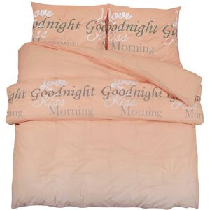 VidaXL Pink Bedding Set - 140x200 cm Cotton VidaXL Pink Bedding Set - 140x200 cm Cotton