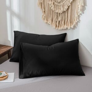 Imperial Rooms (Black, Plain Pillow Case Only) Luxury Fitted Sheet Single Double King Bed Sheet Imperial Rooms (Black, Plain Pillow Case Only) Luxury Fitted Sheet Single Double King Bed Sheet