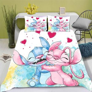 STBNVF (A9, 2pcs(135X200cm)) Stitch 3d Printed Bedding Set Duvet Cover Quilt Cover Pill STBNVF (A9, 2pcs(135X200cm)) Stitch 3d Printed Bedding Set Duvet Cover Quilt Cover Pill